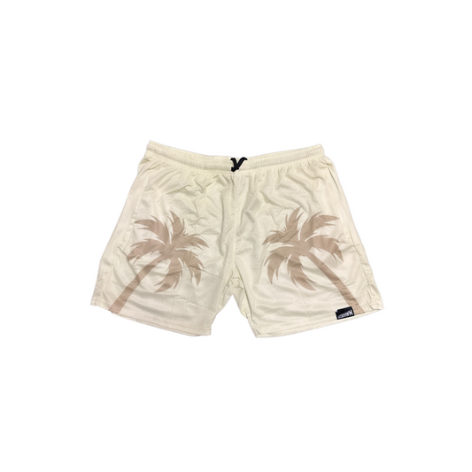 Sand At The Beach Shorts in Lemon Cream