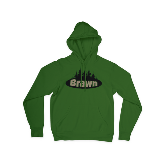 In the Forest Hoodie in Dark Green