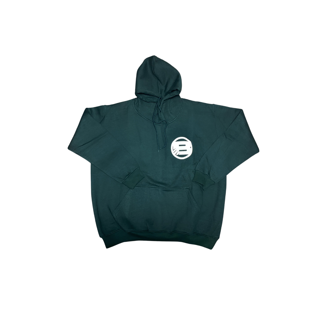 Forest Green Slash Hoodie