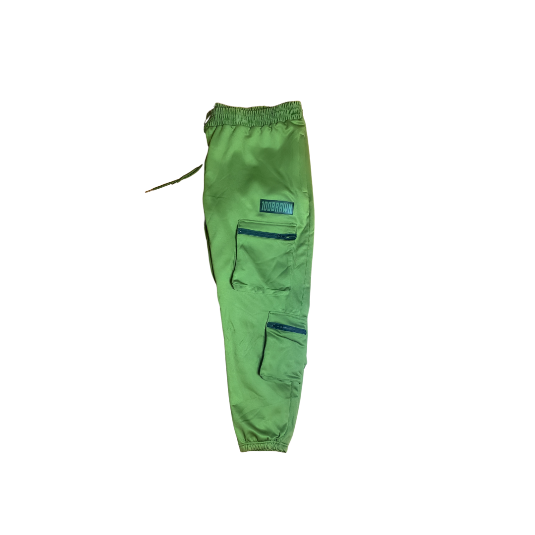 Ultra Brawn Tech Sweatpants in Olive Green