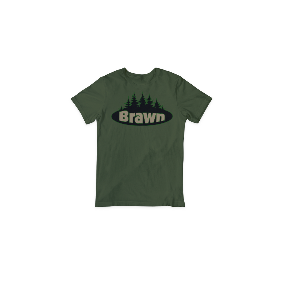 In the Forest Tee in Olive