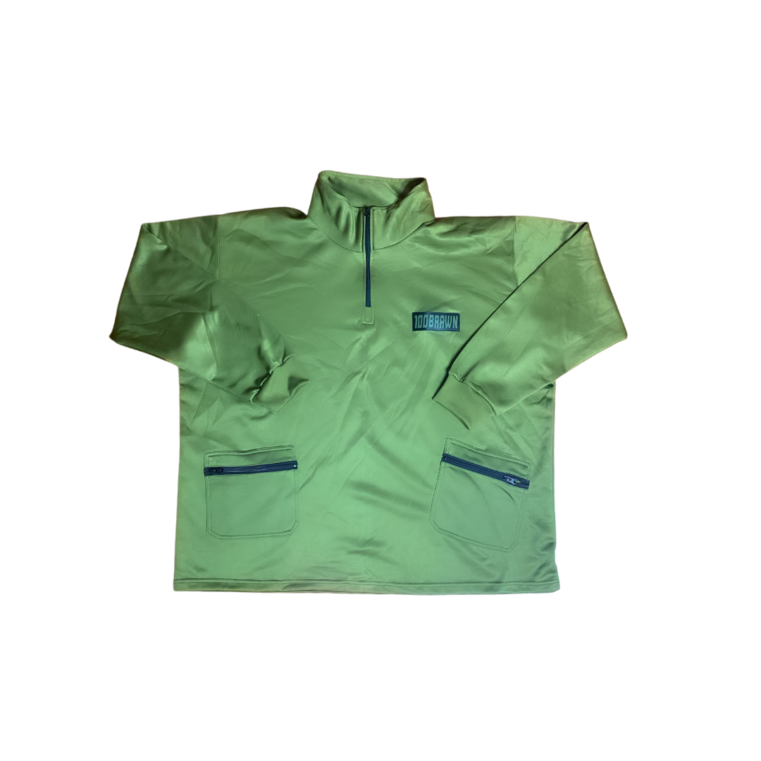 Ultra Brawn Tech Sweatshirt in Olive Green
